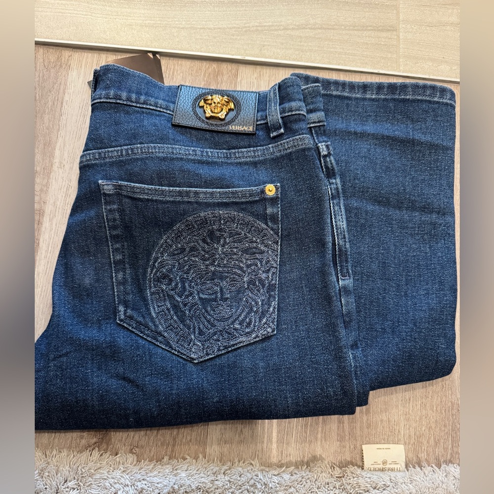 NWT VERSACE mens denim
